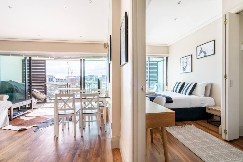 Luxury Waterfront Nest Above Viaduct Harbour Daire Auckland Dış mekan fotoğraf