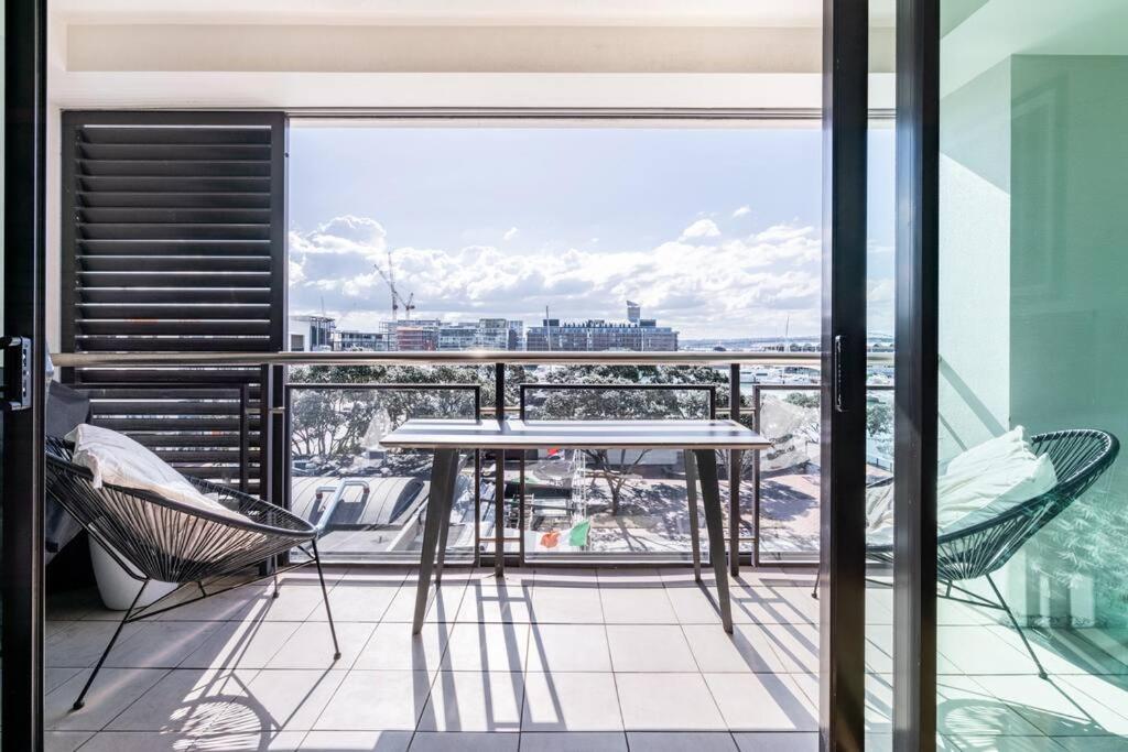 Luxury Waterfront Nest Above Viaduct Harbour Daire Auckland Dış mekan fotoğraf